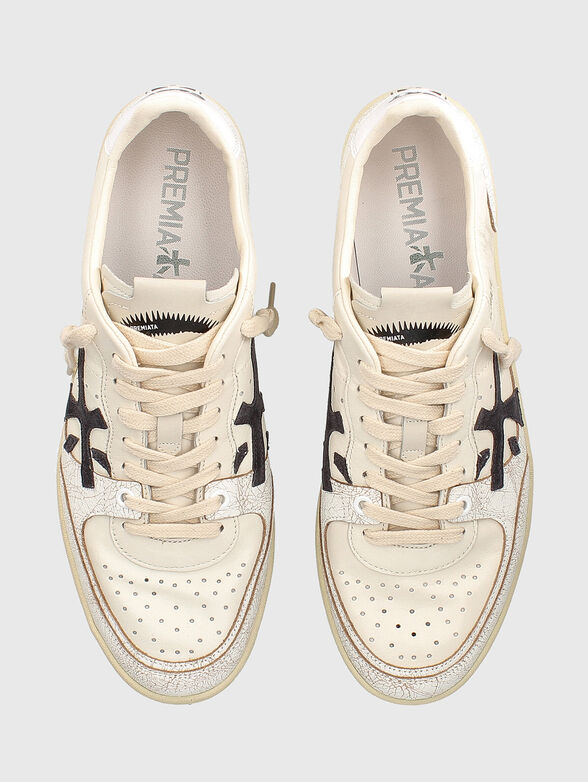 BSKT CLAY leather and suede sneakers - 6