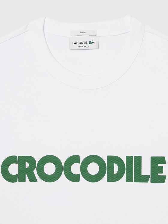 Cotton T-shirt with contrasting logo - 2