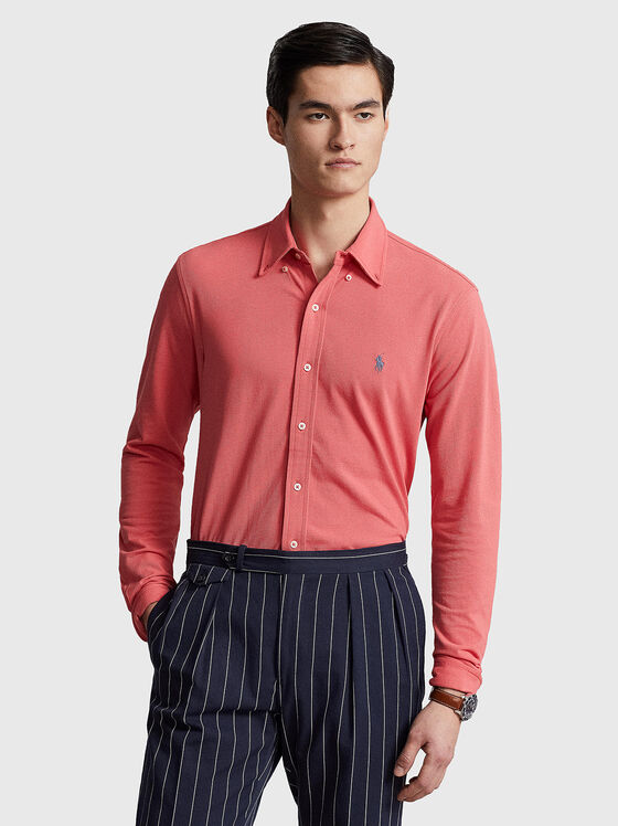 Риза с бродирано лого  - 1