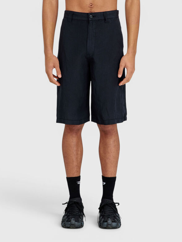 Chino black shorts - 1