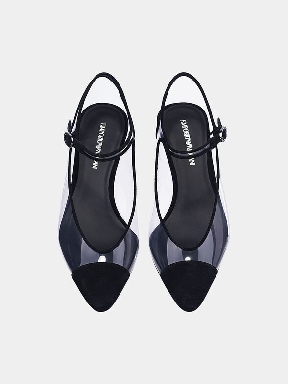 Shoes with transparent panels - 5