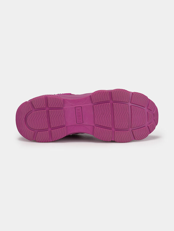 MICOLA beige sneakers - 5