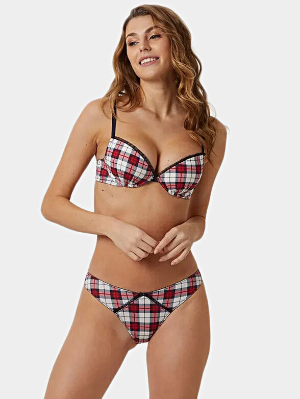 Push up bra TARTAN - 1