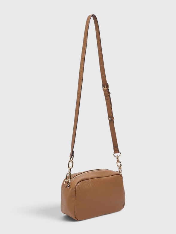 Black eco leather crossbody bag - 2