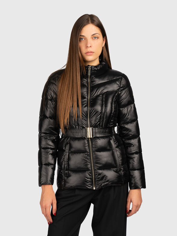 Padded jacket with removable collar - 5