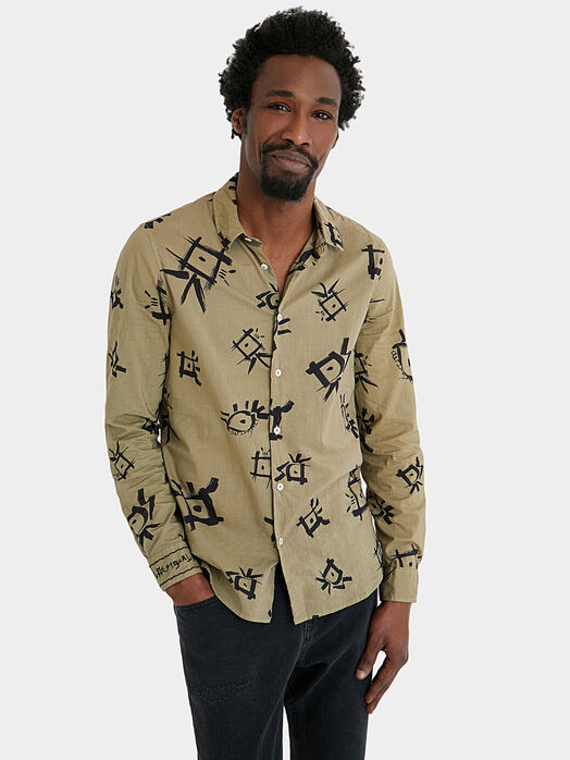OJOS Shirt with art print