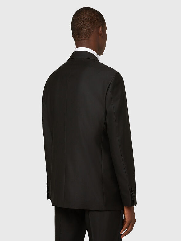 Jacket with peak lapel - 3