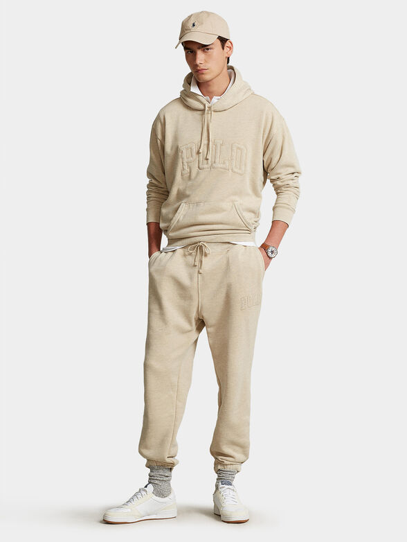 ATHLETIC sports trousers with embroidered pocket - 4