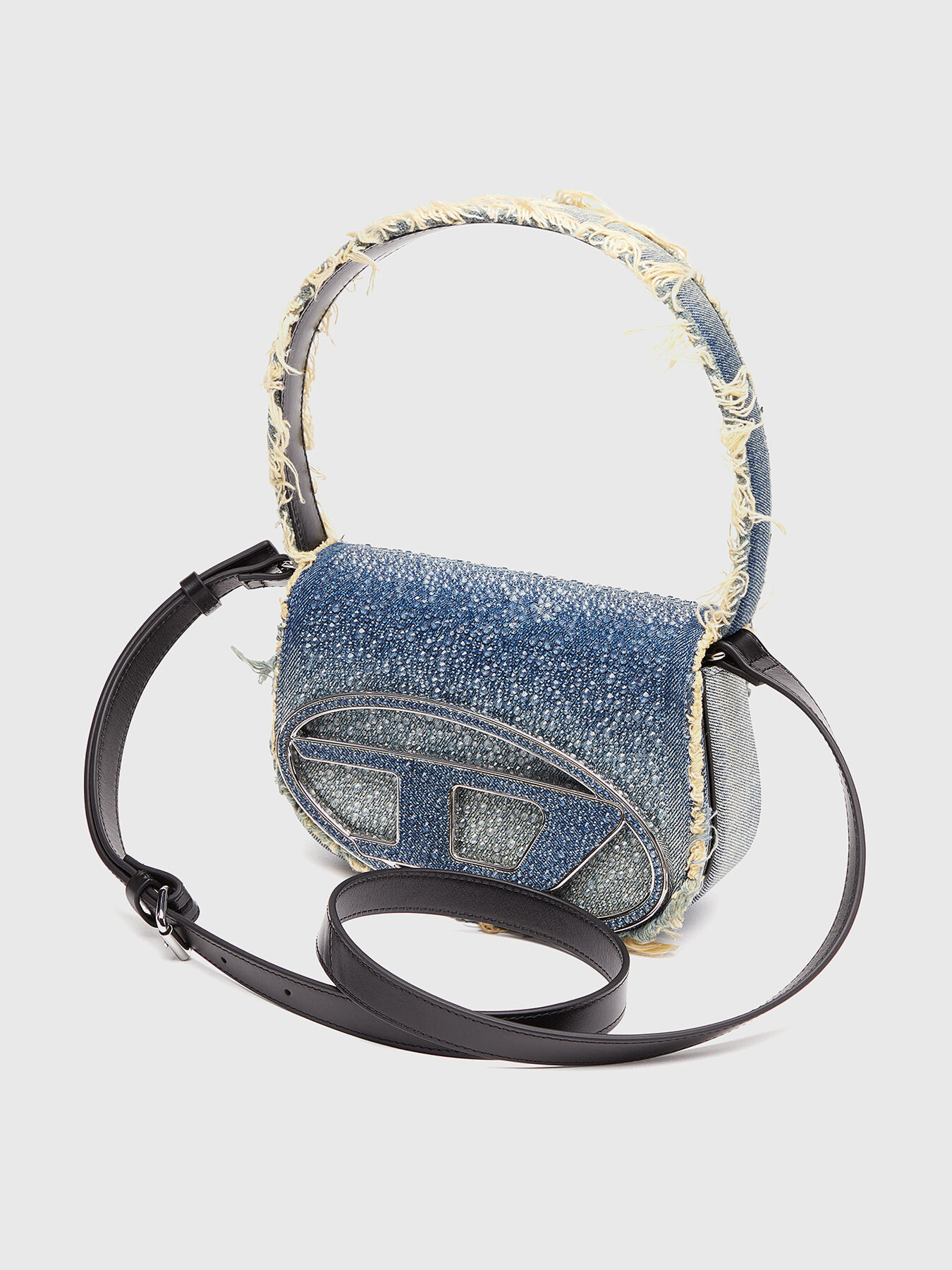 1DR 1DR bag in denim and leather brand DIESEL