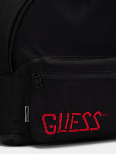 VICE black backpack with logo detail - 4