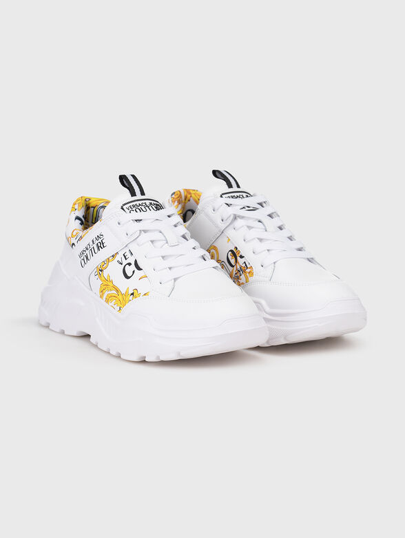 SPEEDTRACK black sports shoes with print - 2