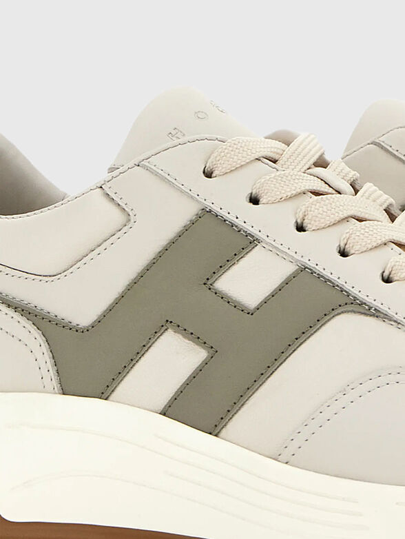Genuine leather sneakers - 4