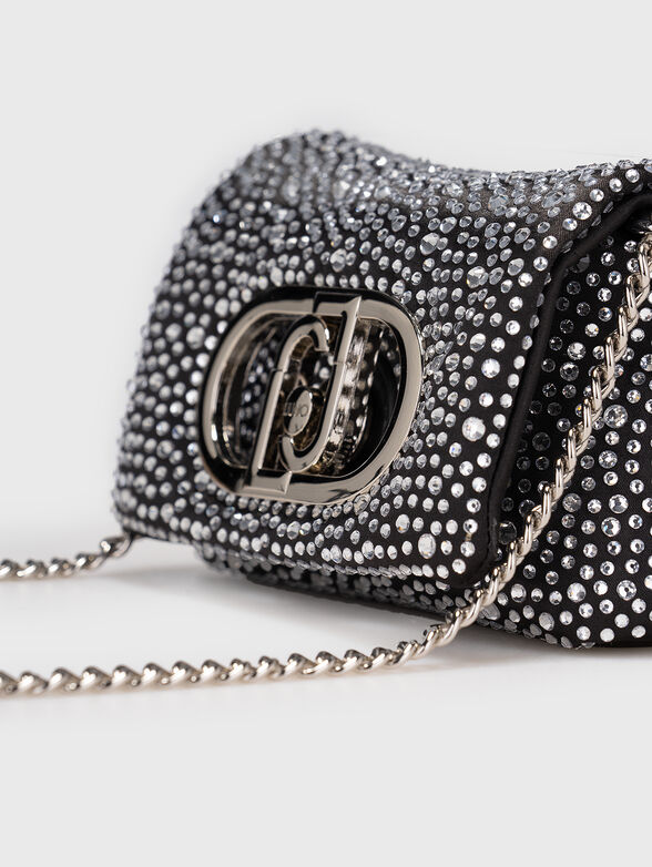 Crossbody bag with rhinestones - 5