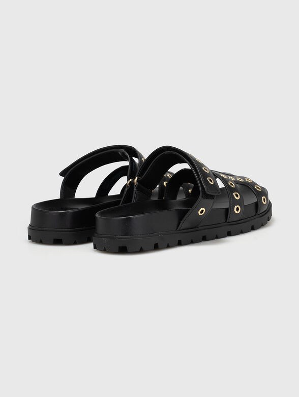 FASHIE slippers with studs - 3