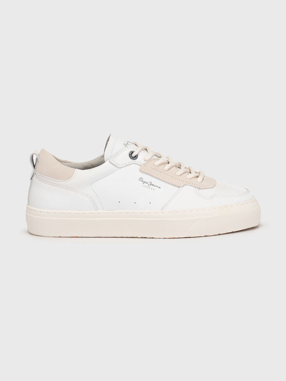 YOGI STREET 2.0 black leather sneakers - 1