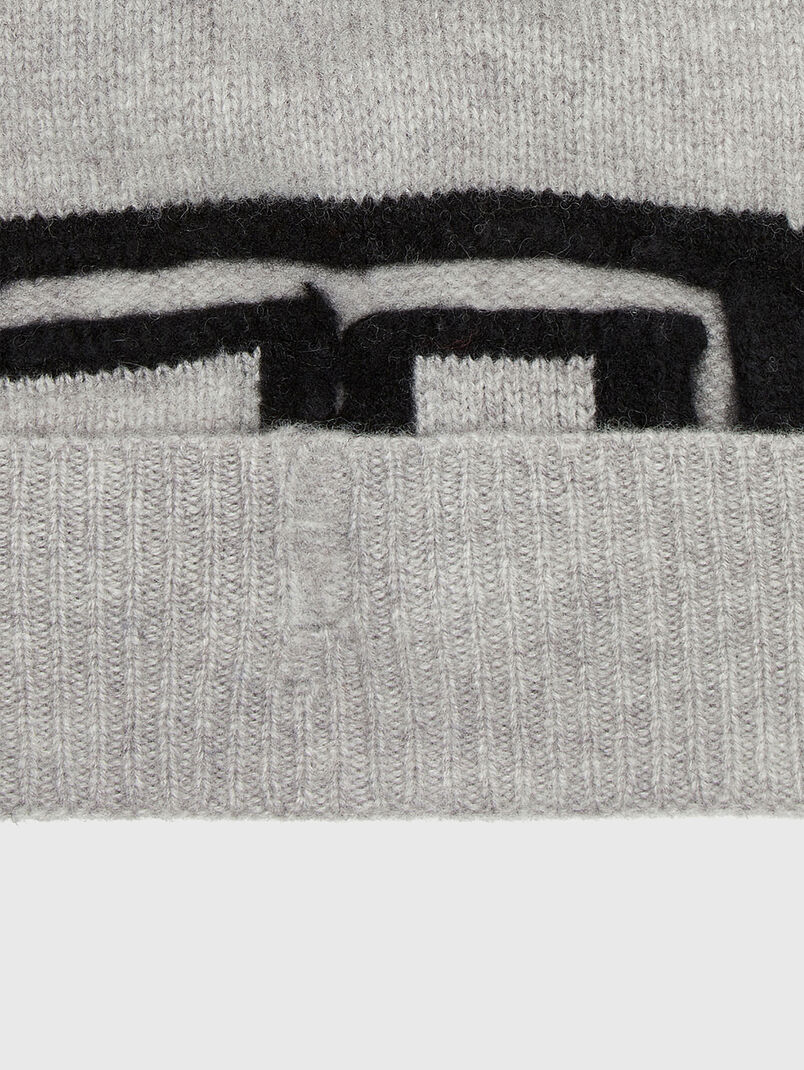 K-PEEL wool cap with contrasting logo - 3