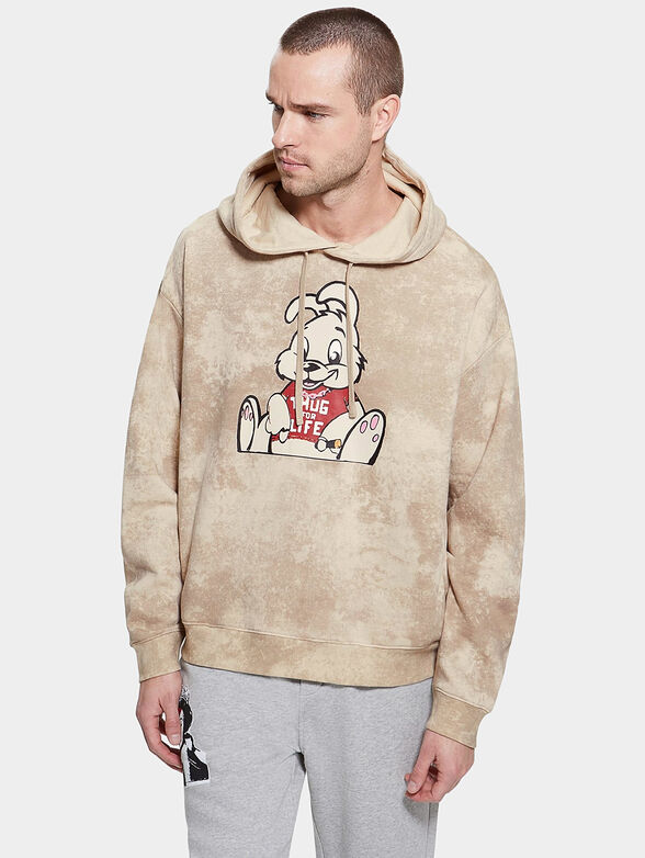 BUNNY sweatshirt with hood   - 6