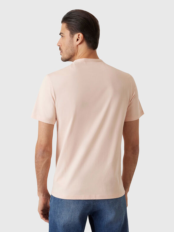 Slim T-shirt with logo embroidery - 3