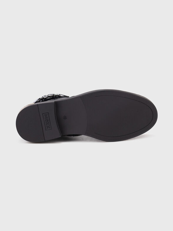 MICLA KASIA ankle boots with croco effect - 5
