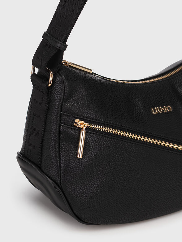 Handbag with zip accent - 5