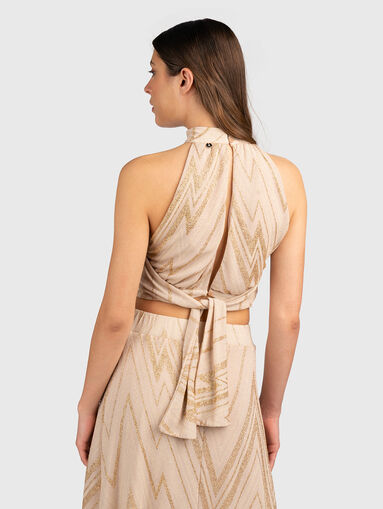 Halter neckline top - 3