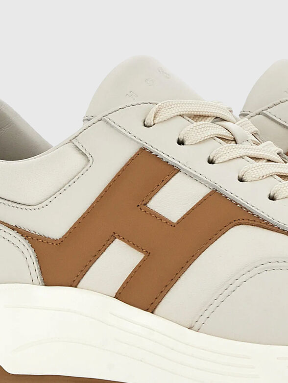 Genuine leather sneakers - 5