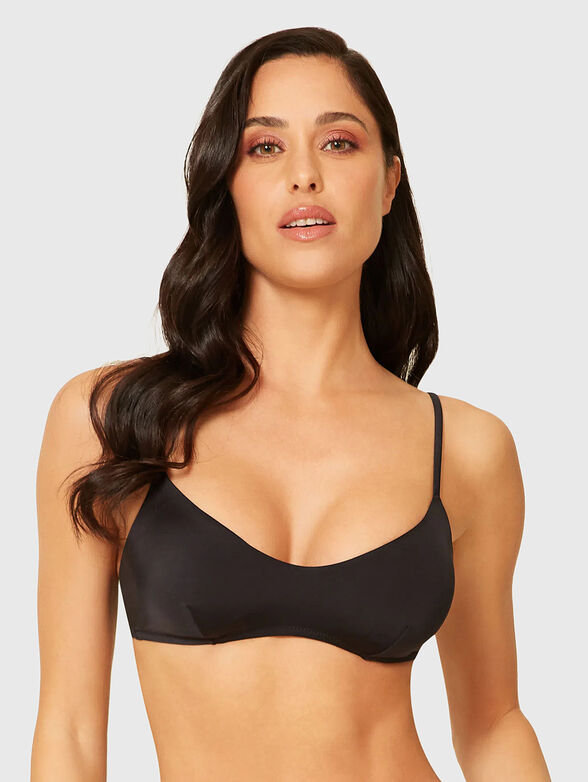 ESSENTIALS black bralette swimsuit top - 1