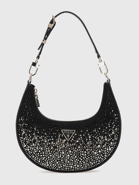 LUA small hobo bag with rhinestones - 1