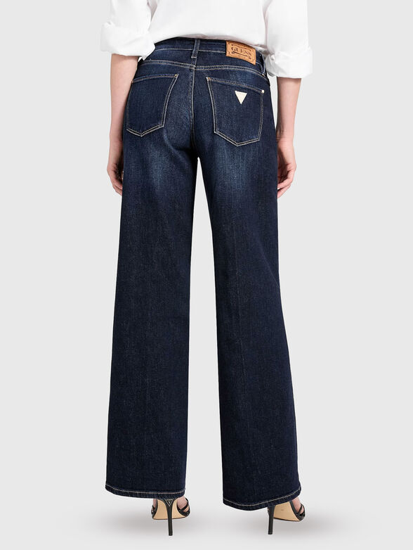 SEXY PALAZZO mid rise wide leg jeans - 2