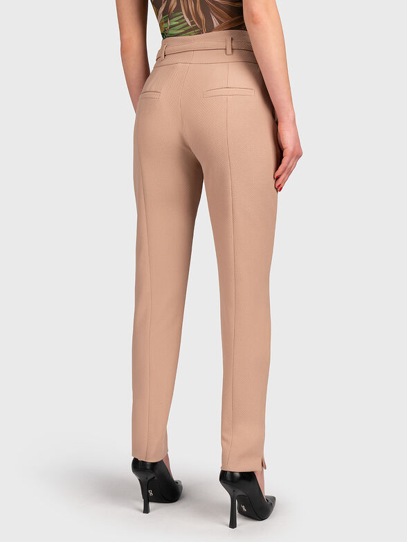 AURORA pants with accent belt - 2