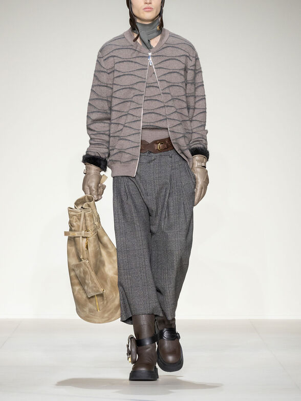 Cardigan with zip - 2