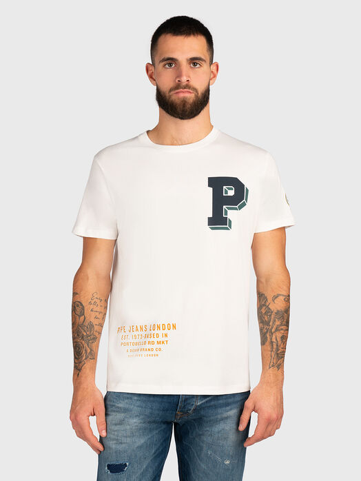 WONTY cotton T-shirt with logo