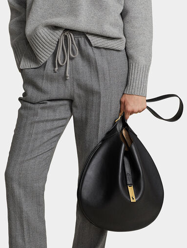 Black hobo bag - 5