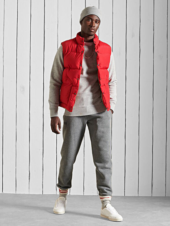 Sports pants with embroidered logo - 6