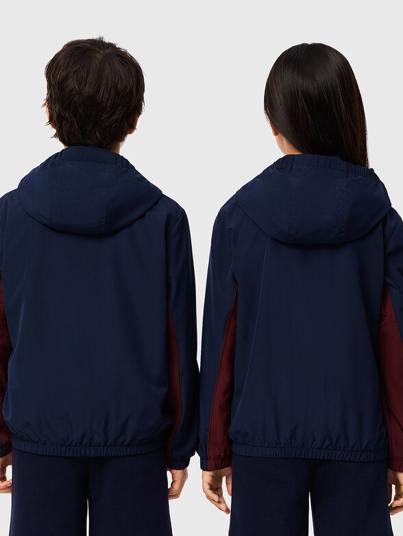 Unisex hooded sweatshirt with zip - 1