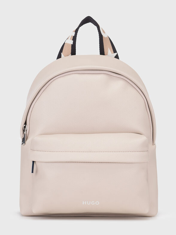 Black backpacks with logo accents - 1