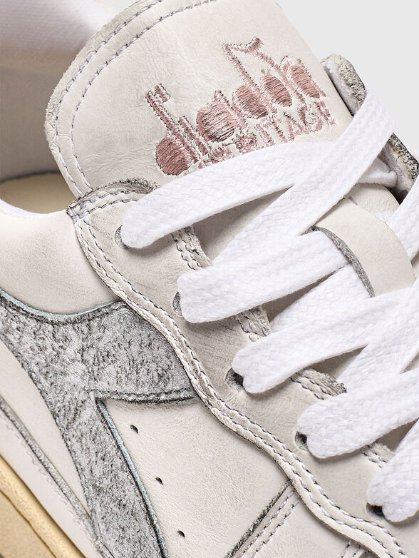 MI BASKET LOW SILVER sports shoes - 5