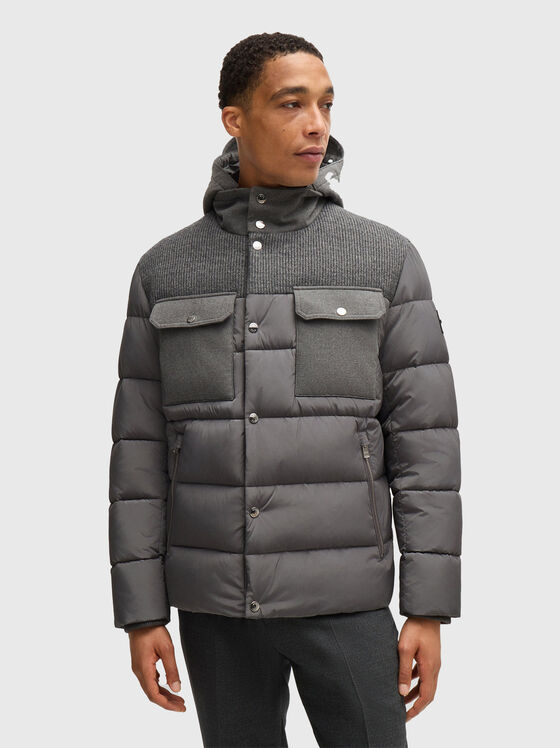 Капитонирано яке с подплатен панел - 1