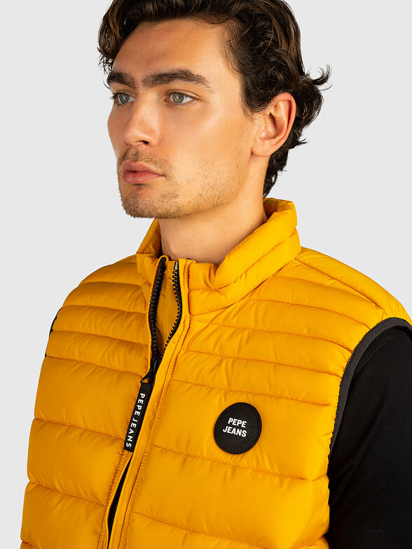JACK padded vest with quilted effect - 4
