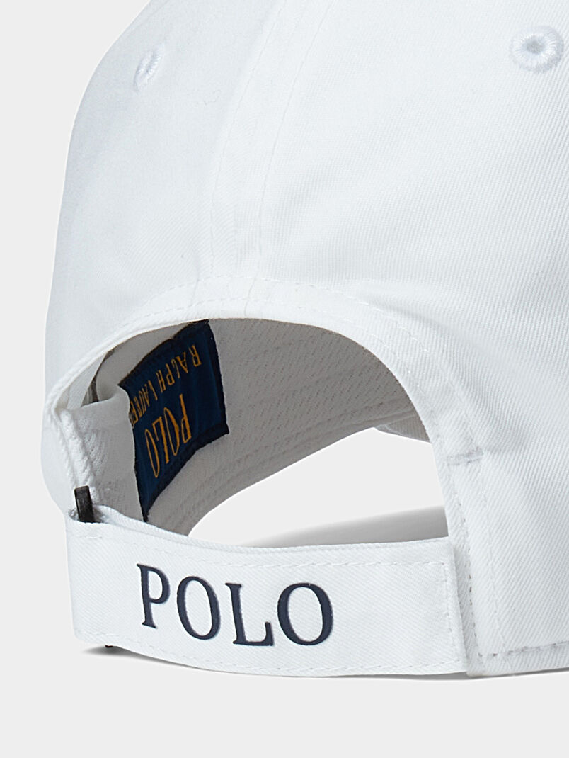 Cap with visor and logo embroidery - 3