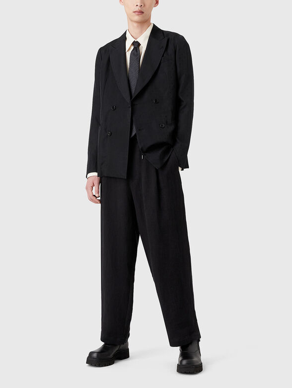 Shirt with floral accent  - 2