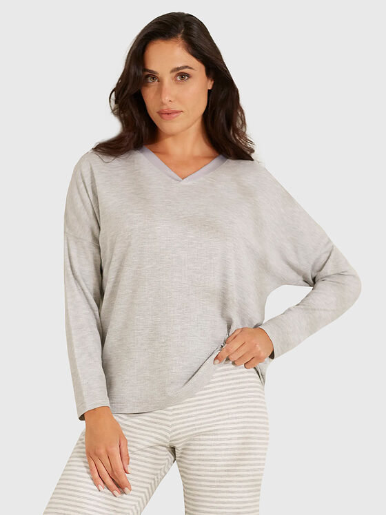 Сива горна част на пижама DAILY PAJAMAS - 1