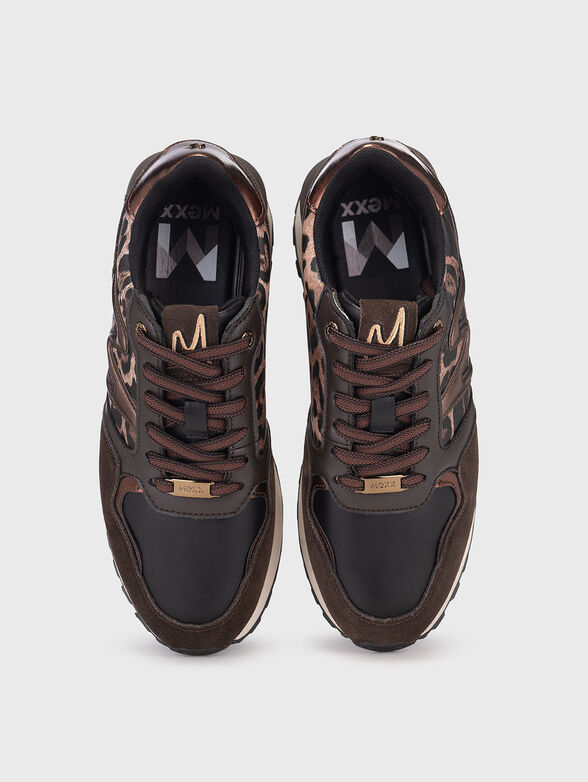 JUJU sports shoes with suede details - 6