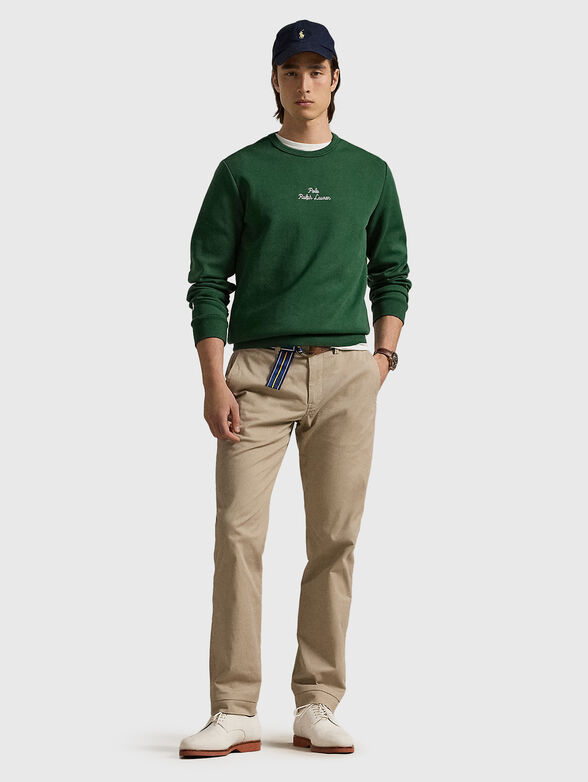 Sweatshirt with contrasting logo - 2