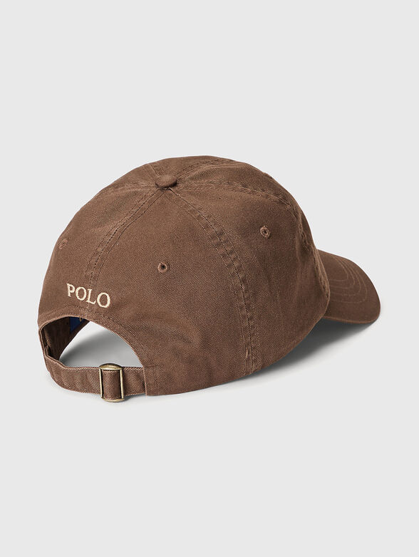 Brown hat with logo  - 2