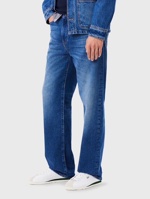 Straight jeans in blue  - 1