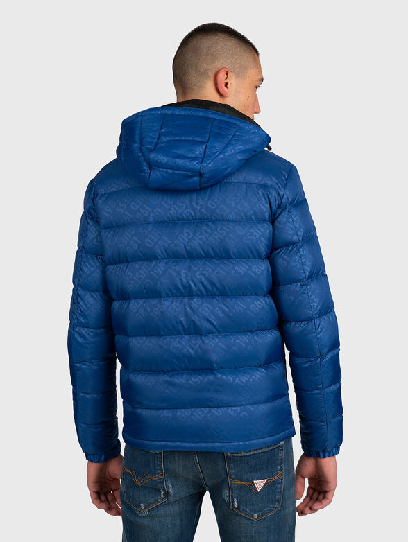 Padded jacket with logo details - 2