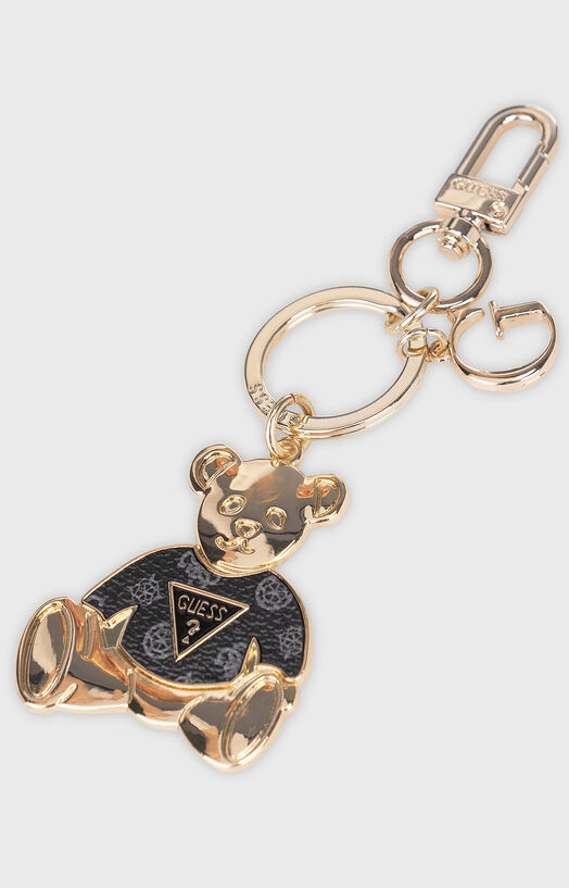 Keychain with logo brand GUESS — - Main Image