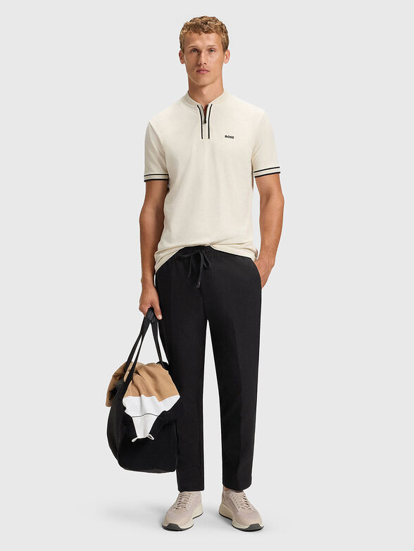 Trousers with elastic waist - 4