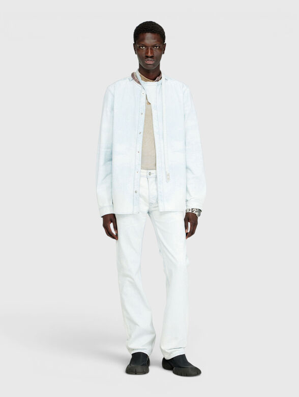 Long-sleeved shirt made of a cotton blend - 2